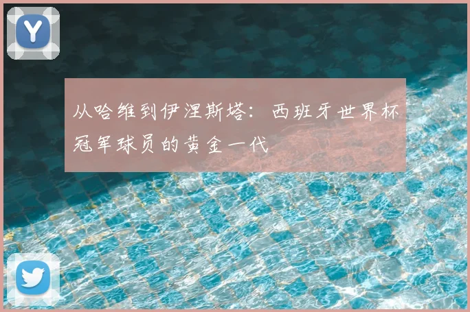 从哈维到伊涅斯塔：西班牙世界杯冠军球员的黄金一代